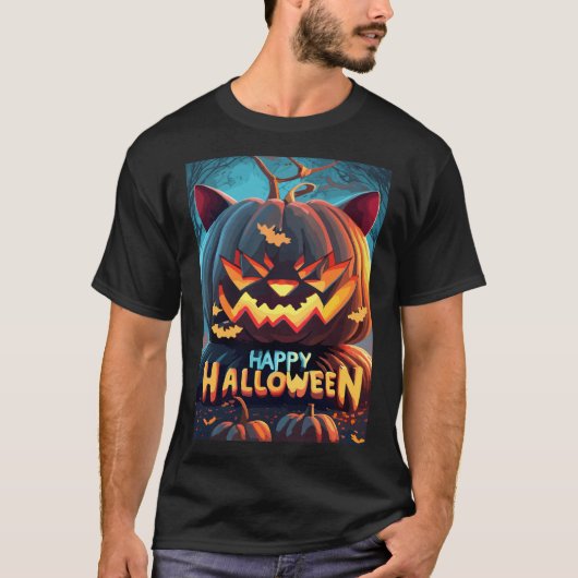 Happy Halloween T-shirt (Voorkant)