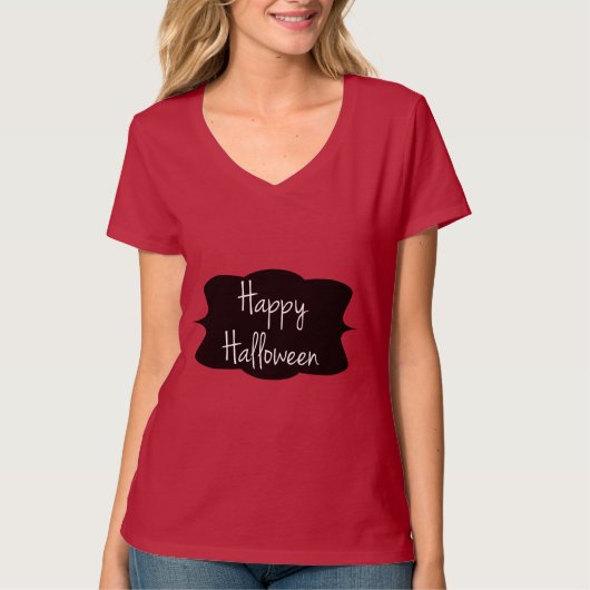 Happy Halloween T-shirt (Voorkant)