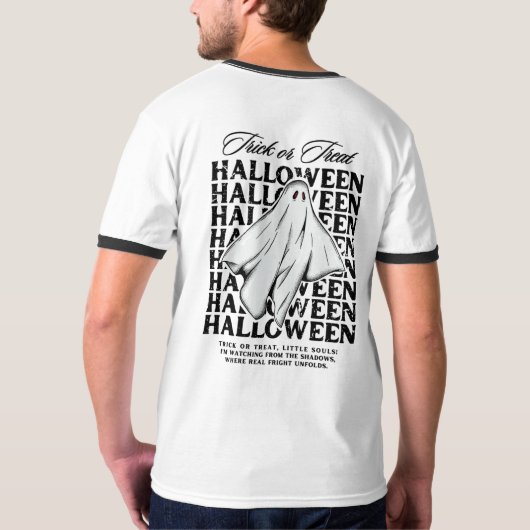Happy Halloween T-Shirt (Achterkant)