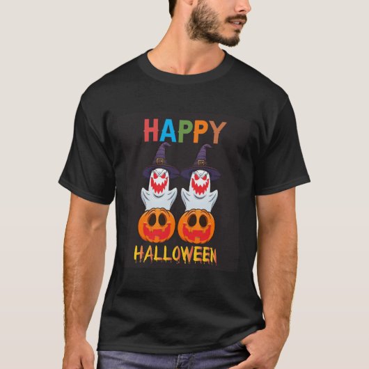 Happy Halloween T-shirt (Voorkant)