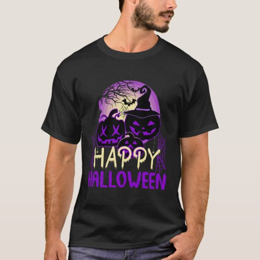 Happy Halloween T-shirt (Voorkant)