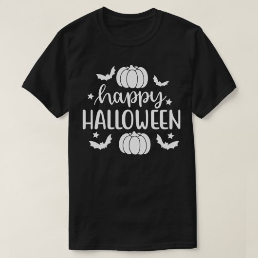 Happy Halloween T-shirt (Design voorkant)