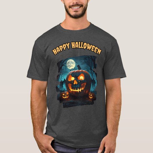 Happy Halloween T-shirt (Voorkant)