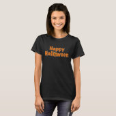 Happy Halloween T-shirt (Voorkant volledig)