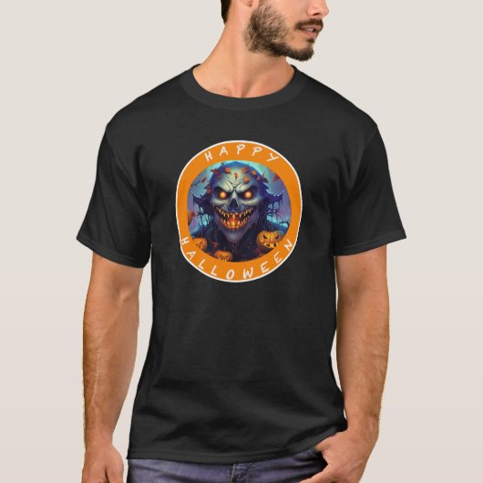 Happy Halloween T-shirt (Voorkant)