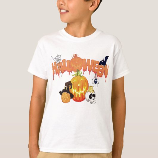 Happy Halloween T-shirt (Voorkant)