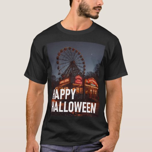 Happy Halloween T-shirt (Voorkant)