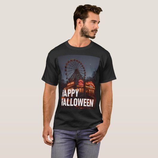 Happy Halloween T-shirt (Voorkant volledig)