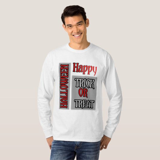 Happy halloween t-shirt (Voorkant volledig)
