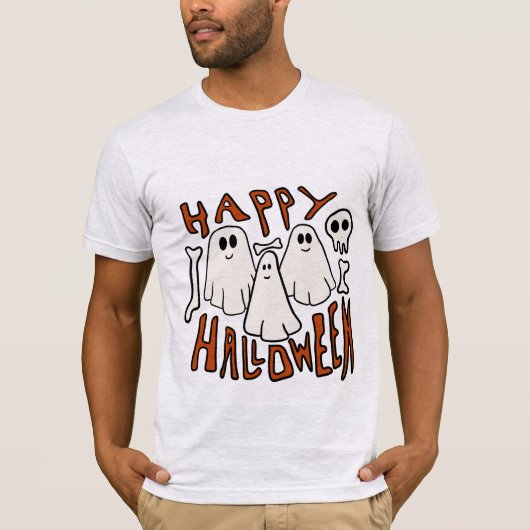 Happy Halloween T-shirt (Voorkant)