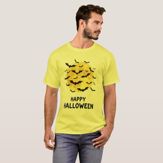 Happy Halloween T-Shirt (Voorkant volledig)