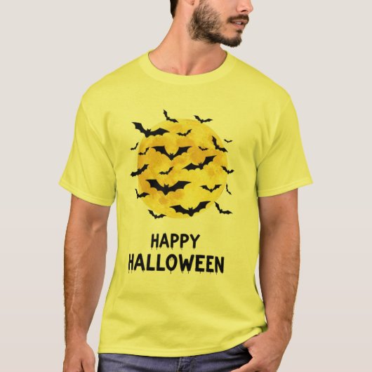 Happy Halloween T-Shirt (Voorkant)