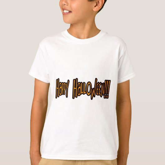 Happy Halloween T-shirt (Voorkant)