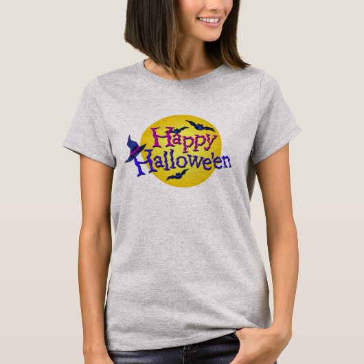 Happy Halloween T-shirt (Voorkant)