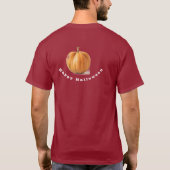 Happy Halloween T-Shirt (Achterkant)