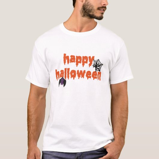 Happy Halloween T-shirt (Voorkant)