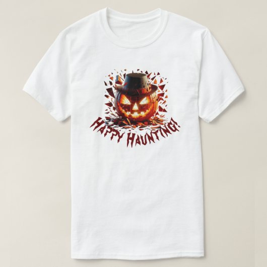 Happy Halloween T-shirt (Design voorkant)