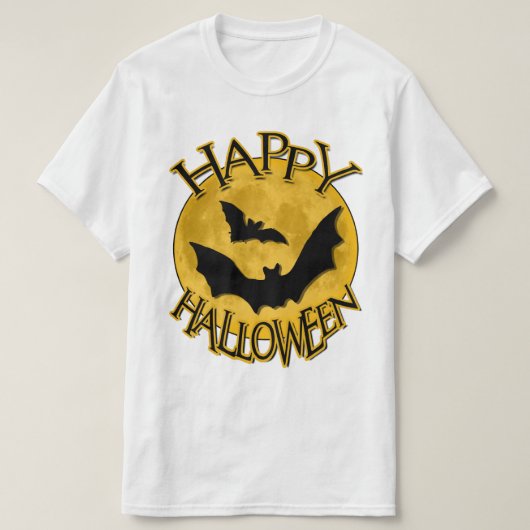 Happy Halloween T-Shirt (Design voorkant)