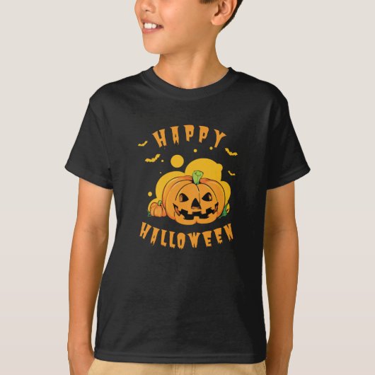 Happy Halloween T-shirt (Voorkant)