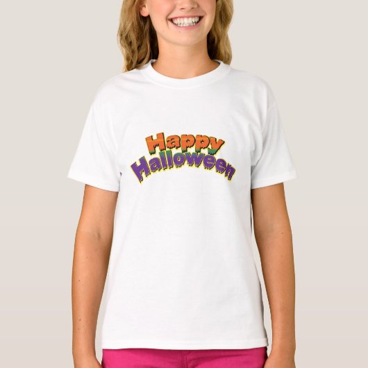 Happy Halloween T-shirt (Voorkant)