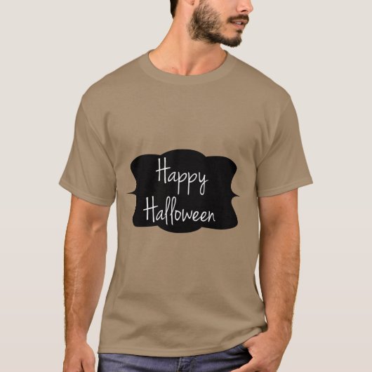 Happy Halloween T-shirt (Voorkant)