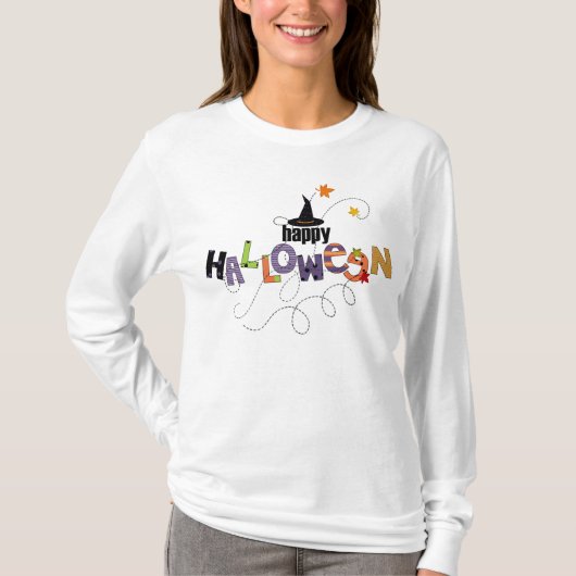 Happy Halloween T-shirt (Voorkant)