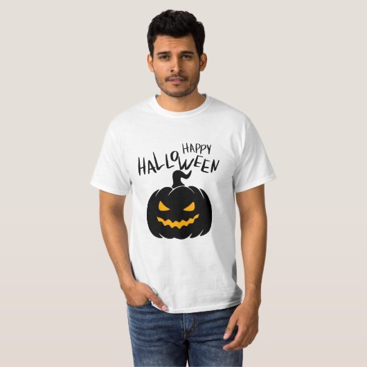 Happy Halloween T-shirt (Voorkant volledig)