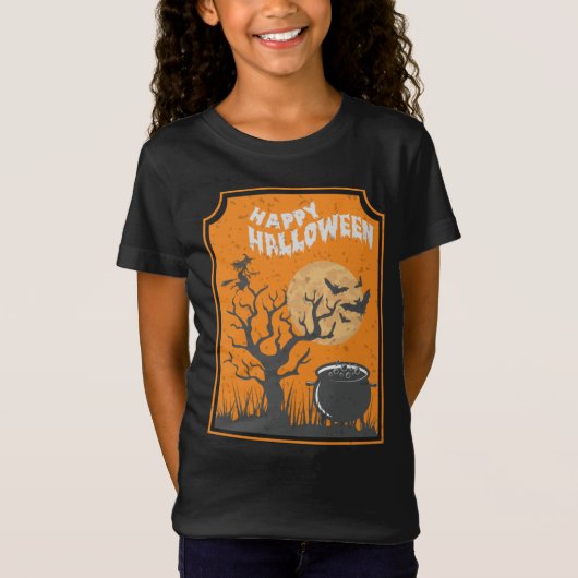 Happy Halloween T-shirt (Voorkant)