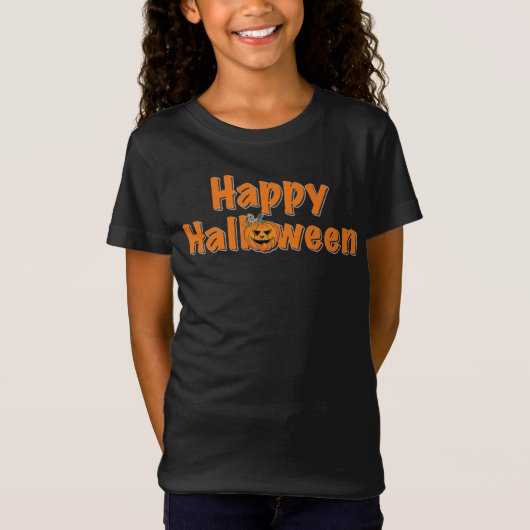Happy Halloween T-shirt (Voorkant)