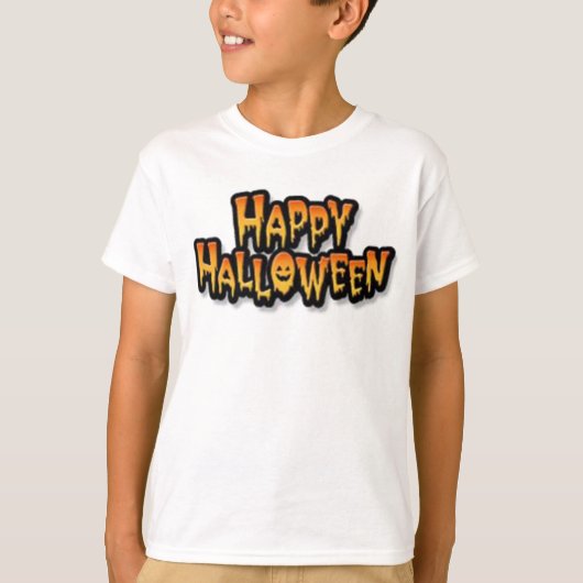 Happy Halloween T-shirt (Voorkant)