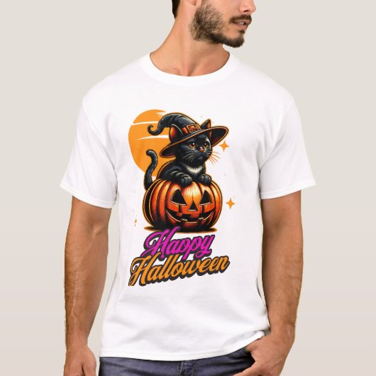 Happy Halloween T-shirt (Voorkant)