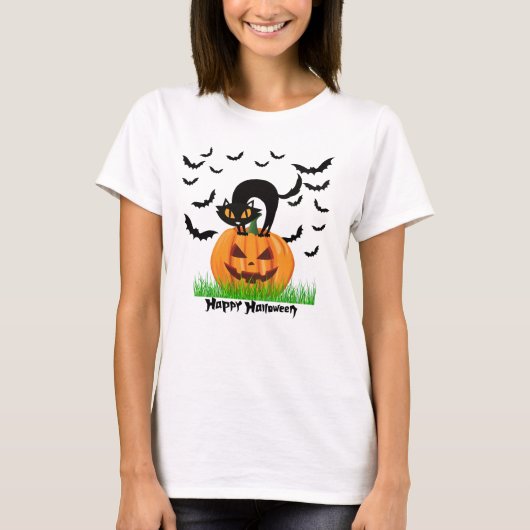 Happy Halloween T-shirt (Voorkant)