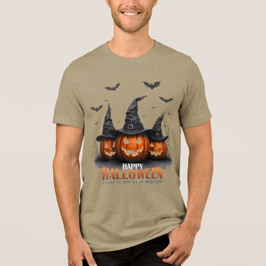 Happy Halloween T-Shirt (Voorkant)