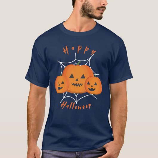 Happy Halloween T-Shirt (Voorkant)