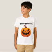 Happy Halloween T-shirt (Voorkant volledig)