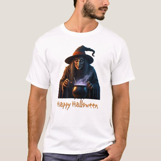 Happy Halloween T-Shirt (Voorkant)