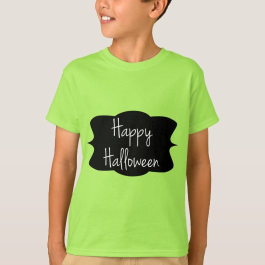 Happy Halloween T-shirt (Voorkant)