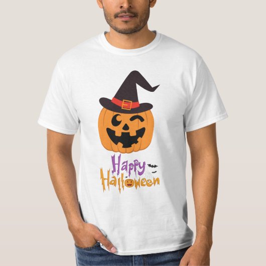 Happy Halloween T-shirt (Voorkant)