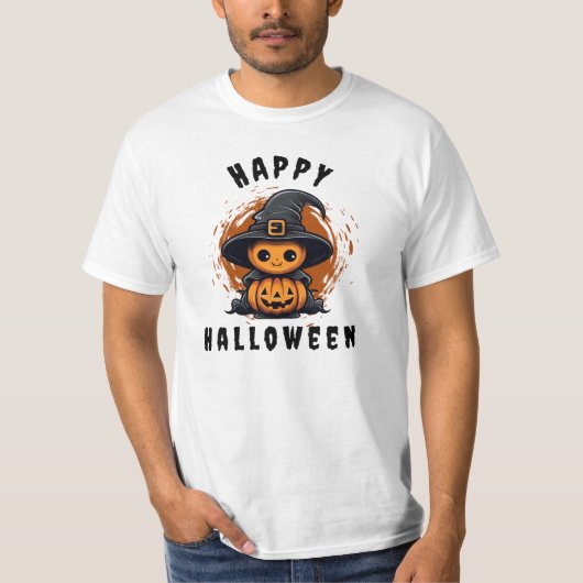 Happy Halloween T-shirt (Voorkant)