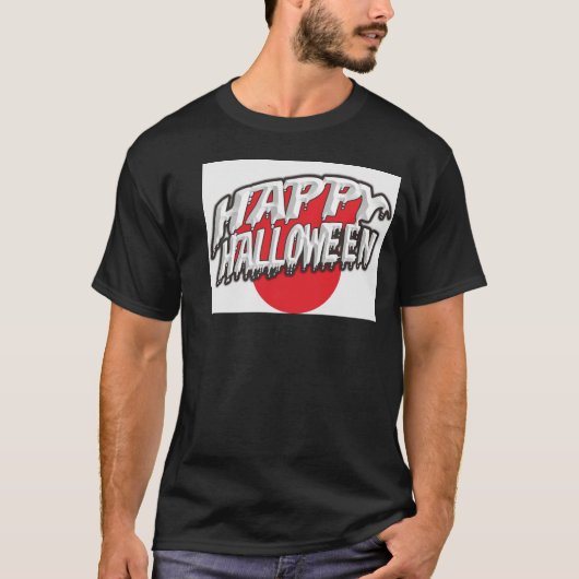 Happy Halloween T-shirt (Voorkant)