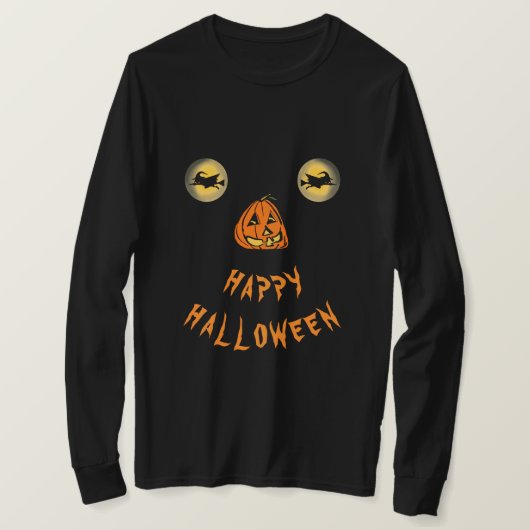 Happy Halloween T-shirt (Design voorkant)