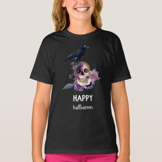 Happy Halloween T-Shirt (Voorkant)