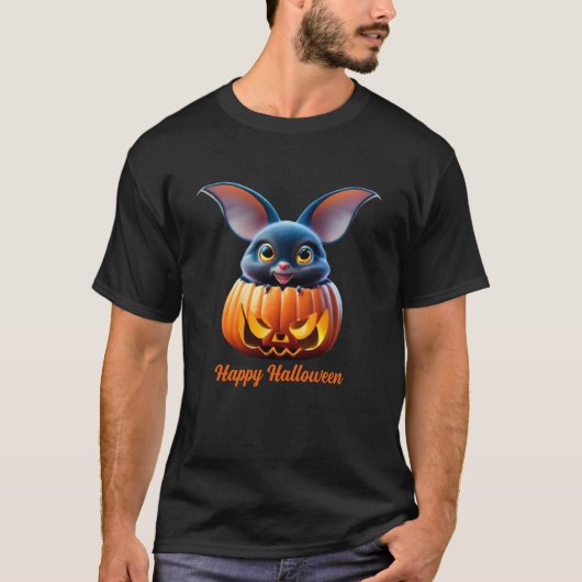 Happy Halloween T-shirt (Voorkant)