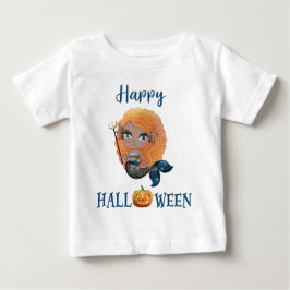 Happy Halloween t-shirt Girl Baby Mermaid t-shirt