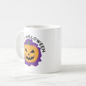 Happy Halloween T-Shirt Koffiemok (Voorkant links)