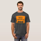 Happy Halloween T-shirt | Spooky Fun Graphic T-shi (Voorkant volledig)
