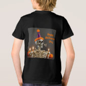 Happy Halloween T-shirt voor kinderen (Achterkant)