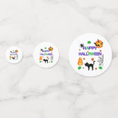 Happy Halloween Table Confetti (Voorkanten)