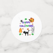 Happy Halloween Table Confetti (Kleine voorkant)