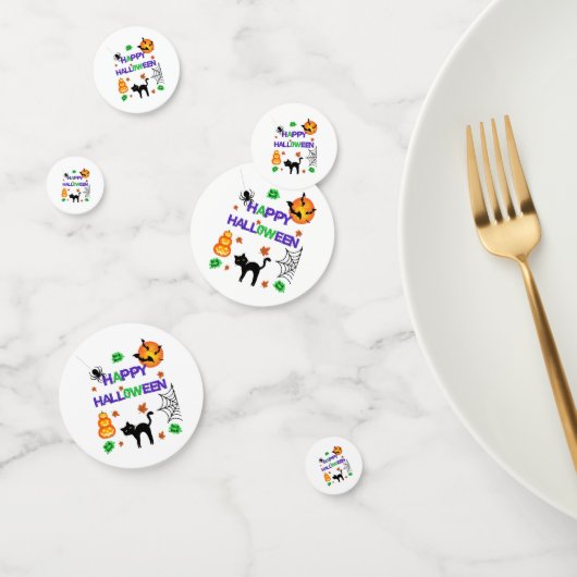 Happy Halloween Table Confetti (Groep)